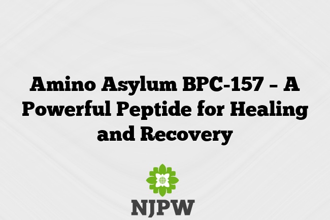 Amino Asylum BPC-157 – A Powerful Peptide for Healing and Recovery