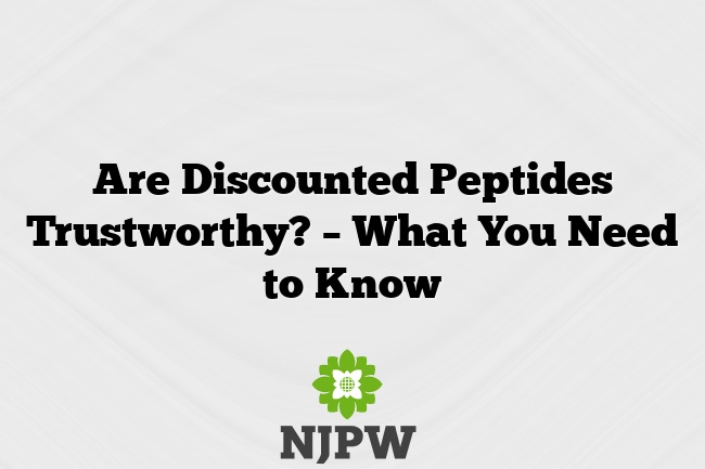 Are Discounted Peptides Trustworthy? – What You Need to Know