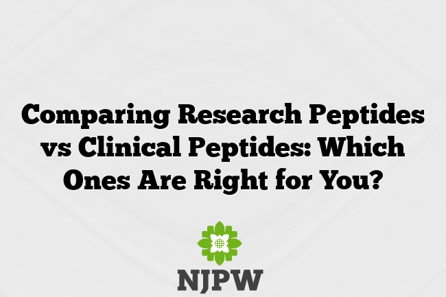 Comparing Research Peptides vs Clinical Peptides: Which Ones Are Right for You?