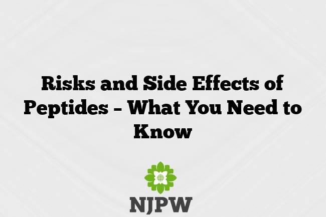 Risks and Side Effects of Peptides – What You Need to Know